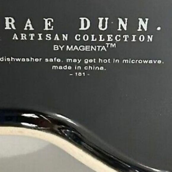 Rae Dunn “Brew Gruel” Pet Bowl - Picture 3 of 3